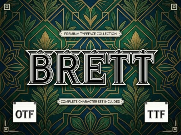 Brett Font - Preview 2