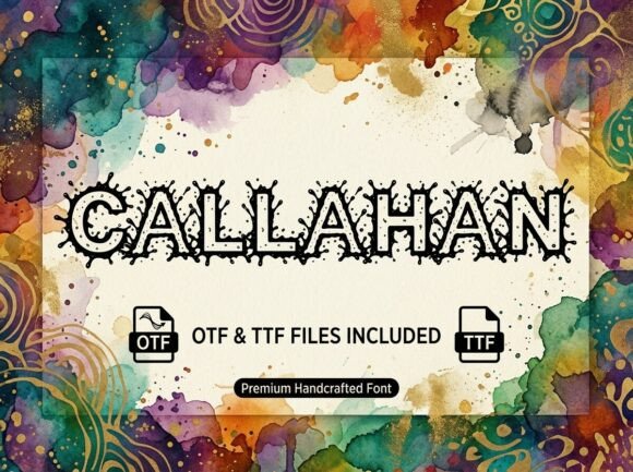 Callahan Font - Preview 2
