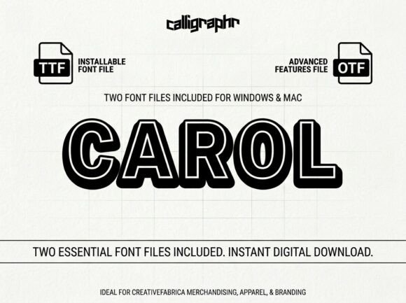 Carol Font - Preview 1