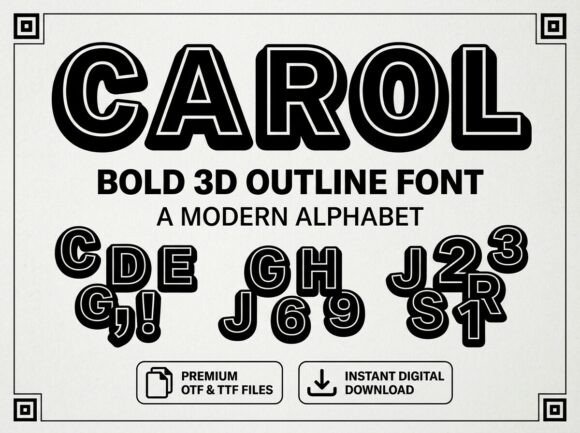 Carol Font - Preview 2