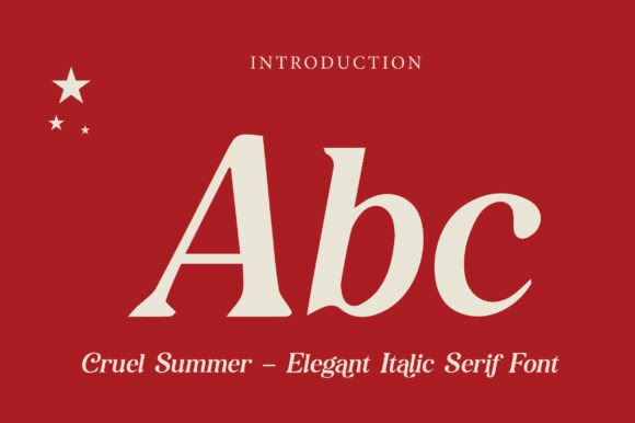 Cruel Summer Font - Preview 1