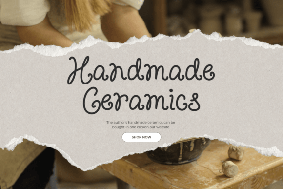 Curly Unique Font - Preview 1