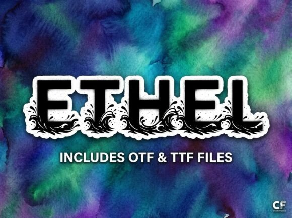 Ethel Font - Preview 2