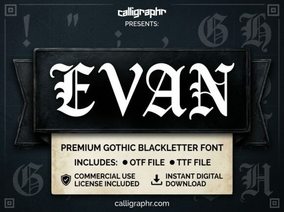 Evan Font - Preview 1