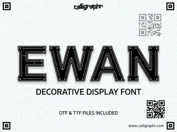 Ewan Font - Preview 1