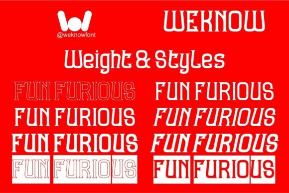 Fun Furious Font - Preview 6