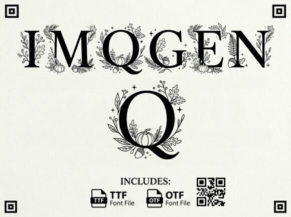 Imogen Font - Preview 1
