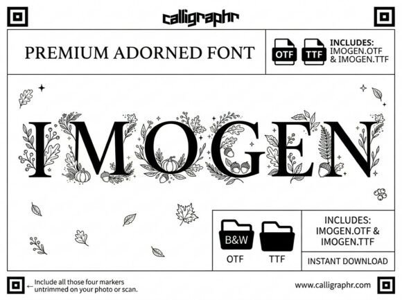 Imogen Font - Preview 2