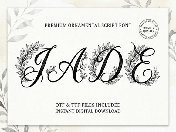 Jade Font - Preview 1