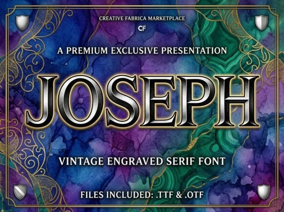 Joseph Font PNG with transparent background - Preview 1
