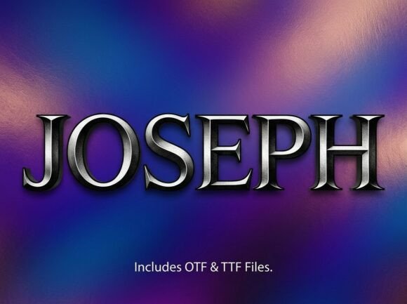 Joseph Font PNG with transparent background - Preview 2