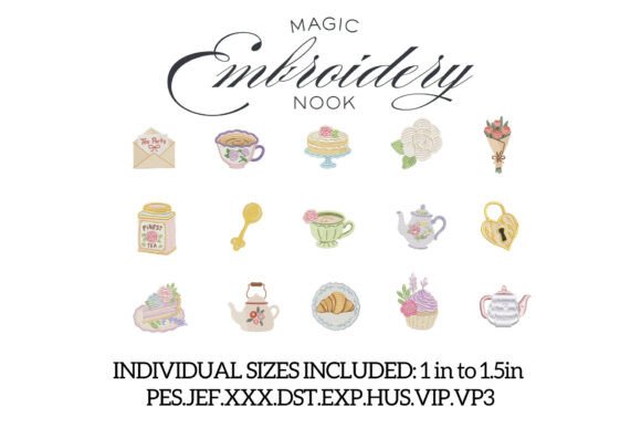 Mini Regency Bundle X 15 Designs