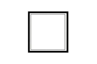 Simple Square Svg Modern Square Frame SVG Bundle Graphic by Creative shirts · Creative ...