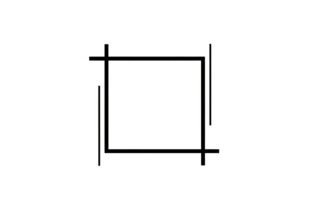 Simple Square Svg Modern Square Frame SVG Bundle Graphic by Creative shirts · Creative ...