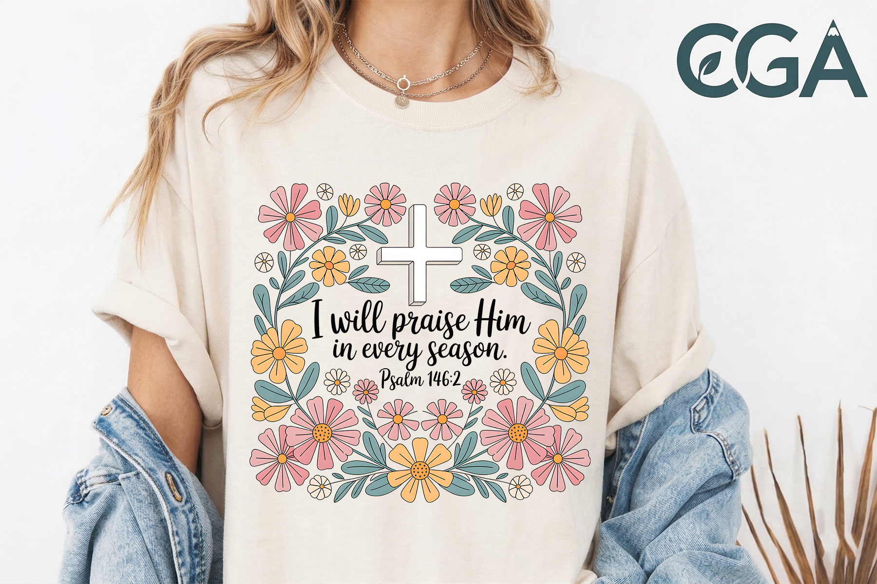 Praise Him in Every Season PNG Graphic by cookgraphicart · Creative Fabrica