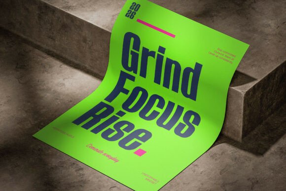 Radiant Spectrum Font PNG with transparent background - Preview 1