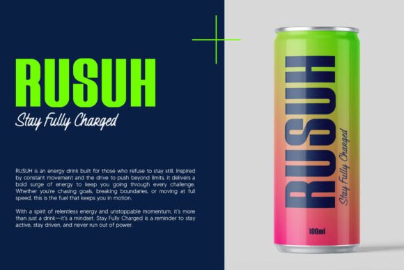 Radiant Spectrum Font PNG with transparent background - Preview 3