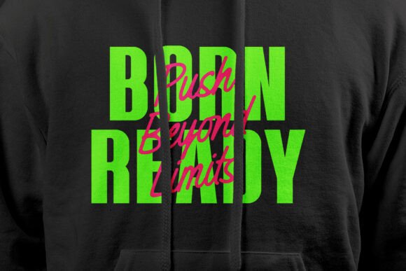 Radiant Spectrum Font PNG with transparent background - Preview 6
