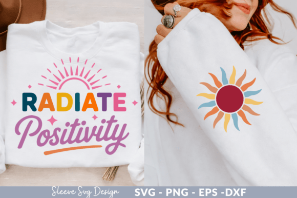 Radiate Positivity Svg Craft Designs
