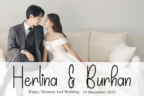 Script Autography Font PNG with transparent background - Preview 4