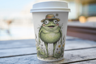 Summer Whimsical Frog PNG Clipart Graphic by Markicha Art · Creative ...