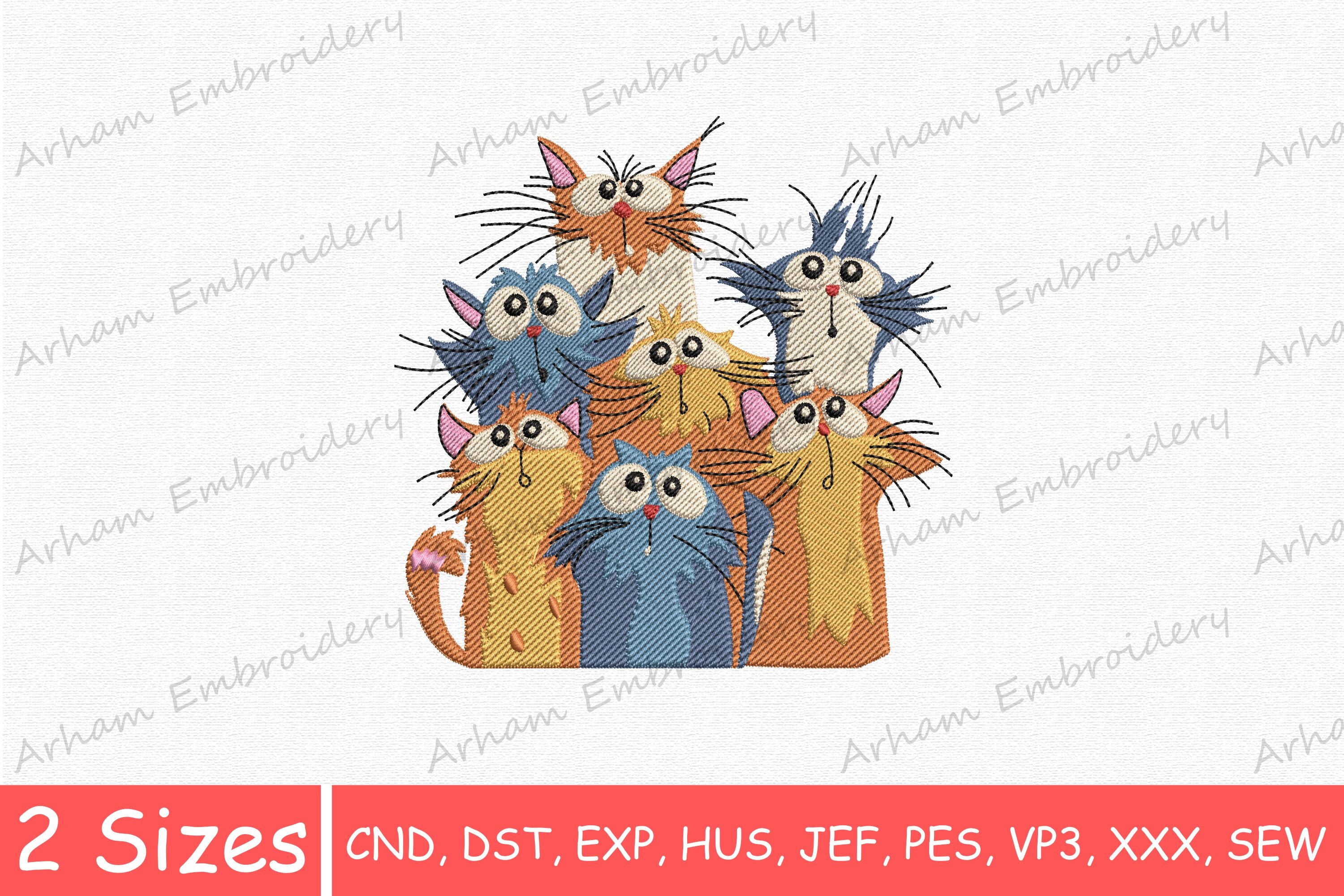 Whimsical Funny Cats