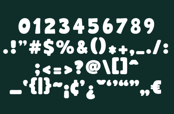 Bubblu Font - Preview 4