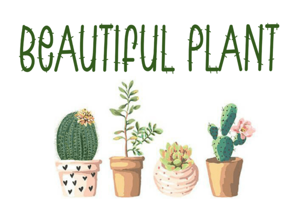 Cactus Font - Preview 2