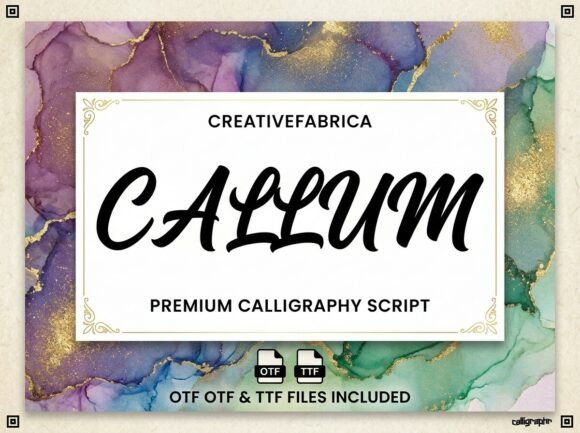 Callum Font - Preview 2