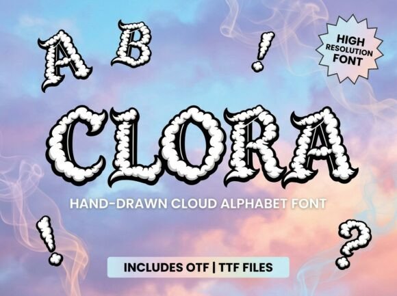 Clora Font - Preview 1