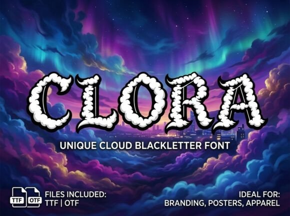Clora Font - Preview 2