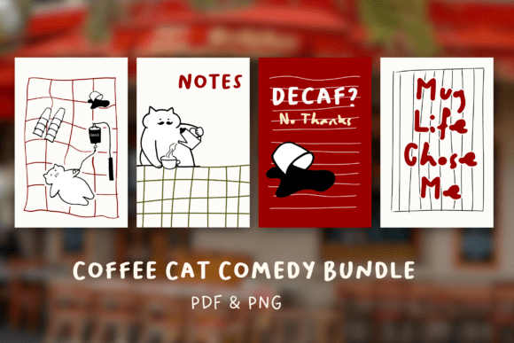 Coffee Cat Comedy Bundle