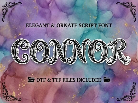 Connor Font - Preview 1