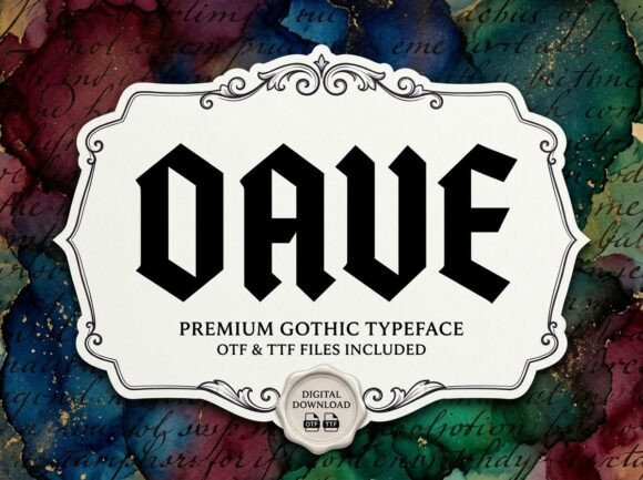 Dave Font - Preview 1