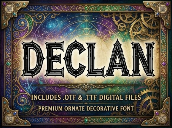 Declan Font - Preview 2
