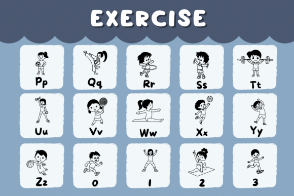 Exercise Font - Preview 2