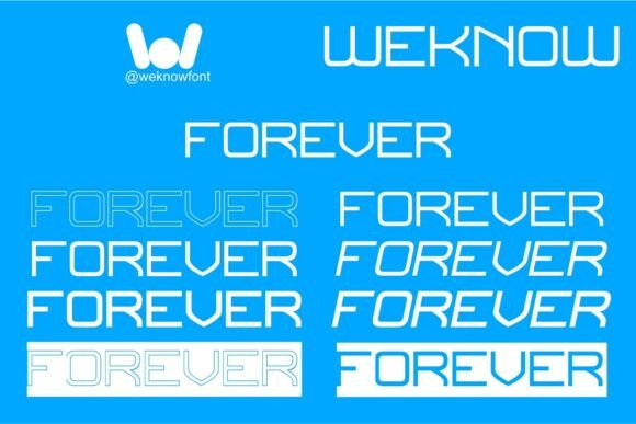 Forever Font - Preview 6