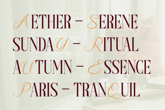 Georgia Praline Font - Preview 2
