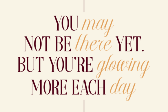 Georgia Praline Font - Preview 3