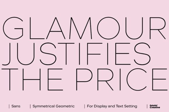 Glamure Thin Font - Preview 1