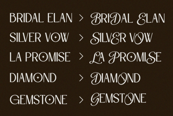 Gosera Font PNG with transparent background - Preview 6