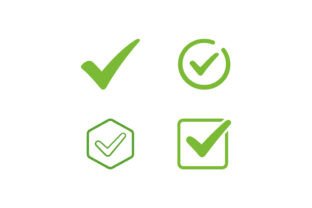 Green Check Mark SVG Bundle Tick Icon Se Graphic by Craftoria Arts ...