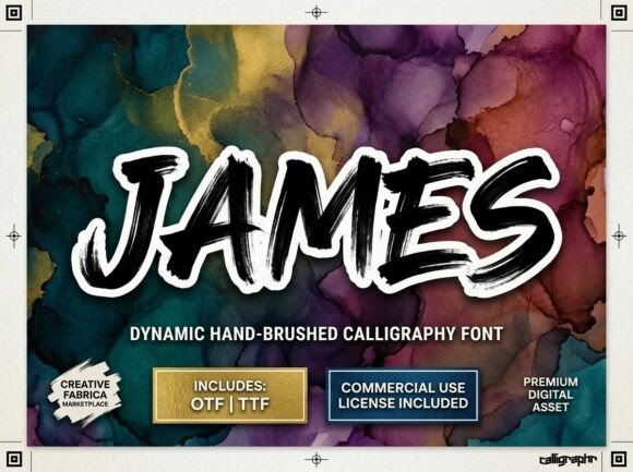 James Font - Preview 2