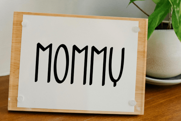 Love Memories Font PNG with transparent background - Preview 3