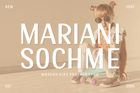 Modern Children Font font preview - 3