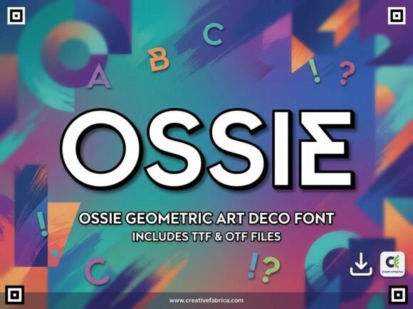 Ossie Font PNG with transparent background - Preview 2