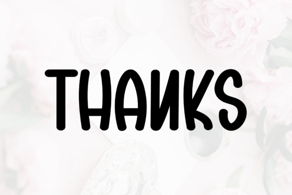 Pinks Love Font PNG with transparent background - Preview 4