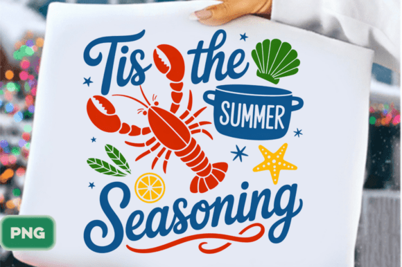 Retro Summer PNG Tis the Seasoning PNG