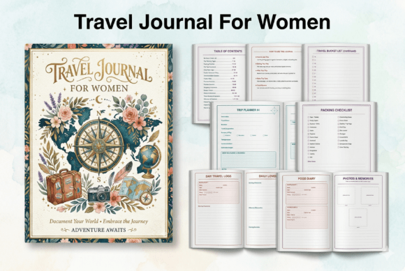 Travel Journal for Women