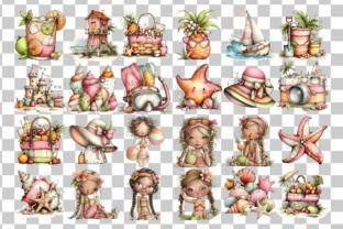 Watercolor Pastel Summer PNG Clipart Graphic by Nicolle's Colorful Art ...
